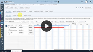 Kompleksowe zarządzanie projektami w SAP Business ByDesign